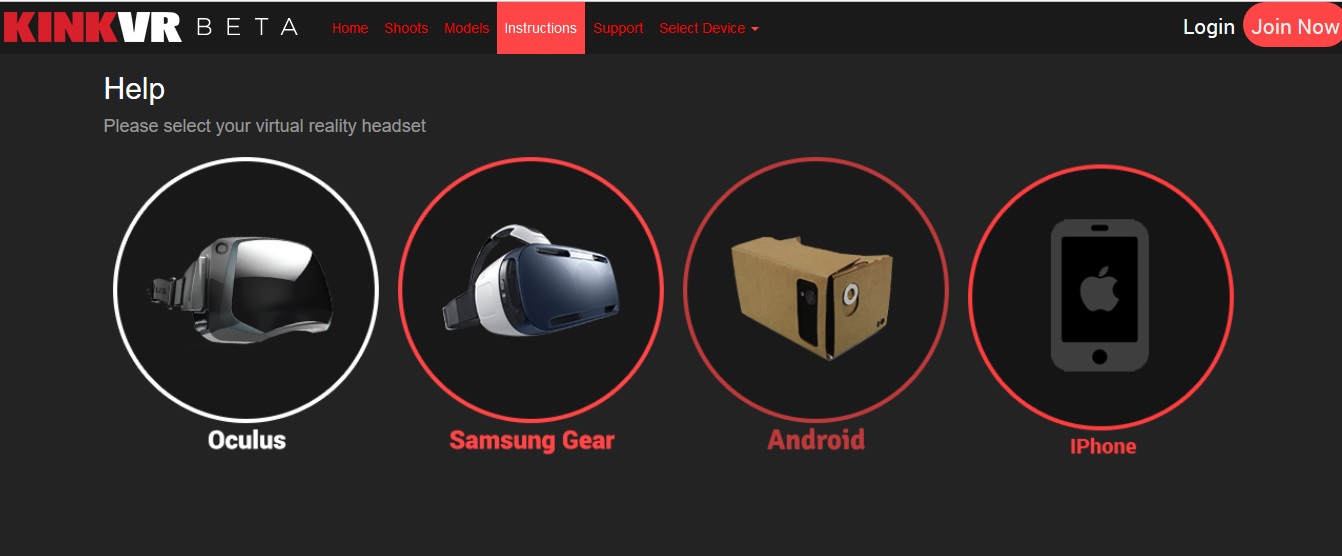 kink vr supported devices